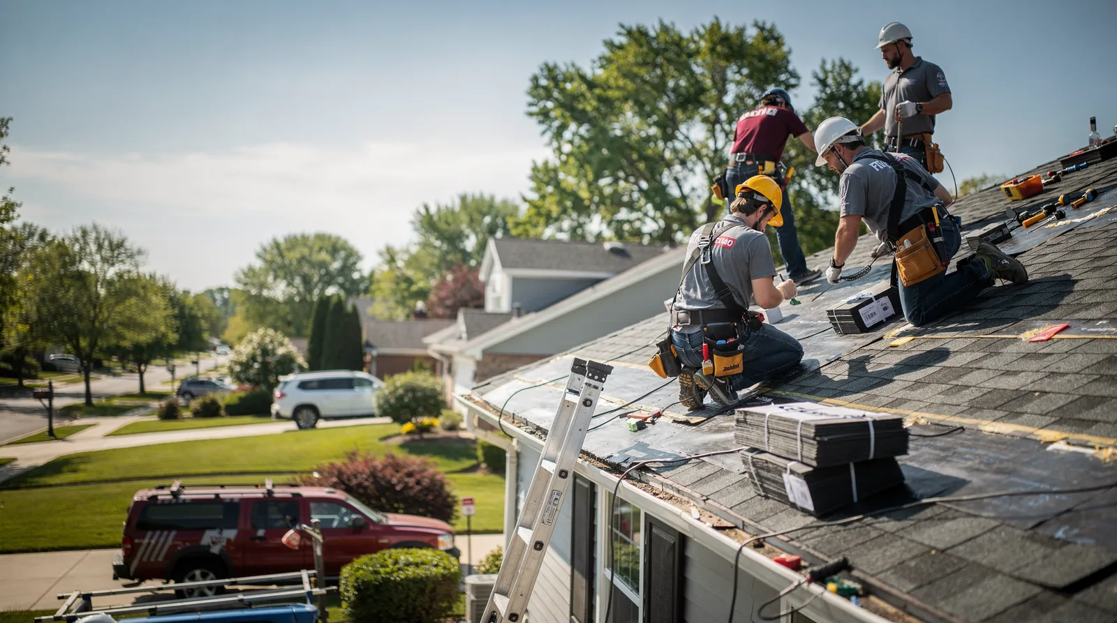 Roof Repair in Lincolnville, ME around you